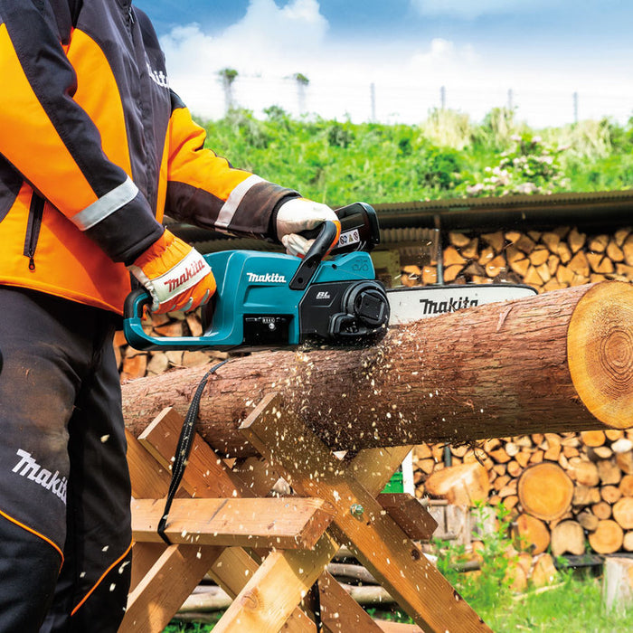 АКУМУЛАТОРЕН ВЕРИЖЕН БЕЗЧЕТКОВ ТРИОН MAKITA DUC357Z 18 V, БЕЗ БАТЕРИЯ И ЗАРЯДНО, ДЪЛЖИНА НА ШИНАТА 35.00 см