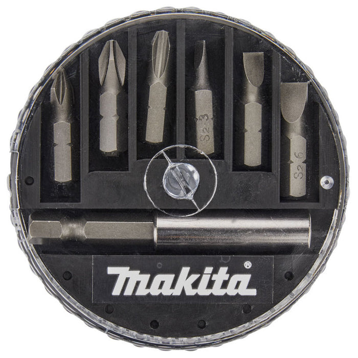 КОМПЛЕКТ БИТОВЕ 6 БРОЯ С УДЪЛЖИТЕЛ MAKITA