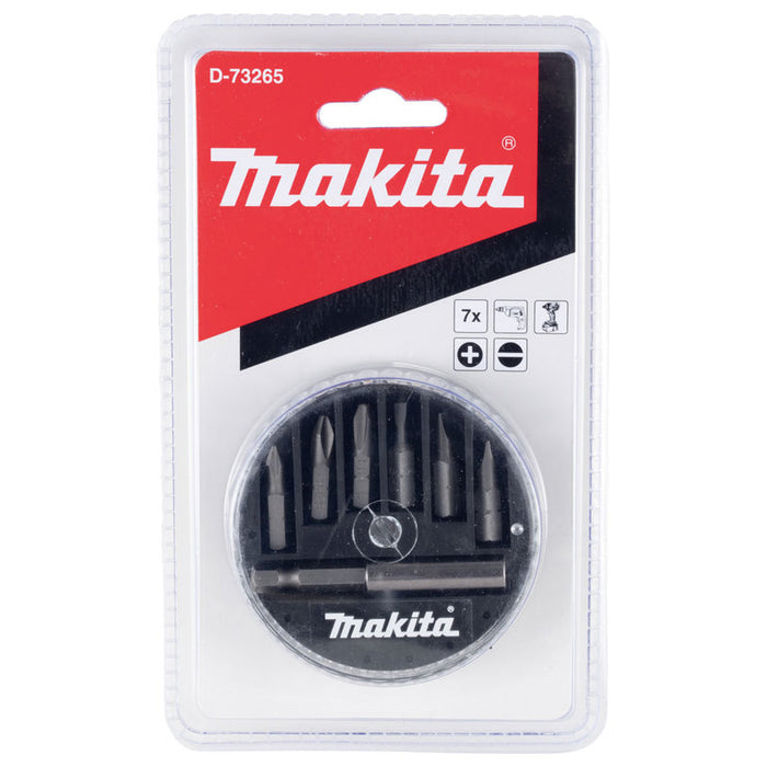 КОМПЛЕКТ БИТОВЕ 6 БРОЯ С УДЪЛЖИТЕЛ MAKITA