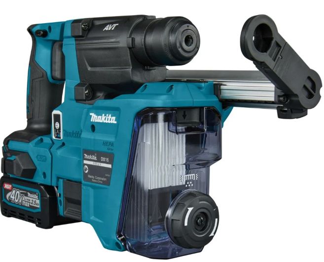 Акумулаторен перфоратор Makita - XGT, HR010GD201, 2x2.5 Ah