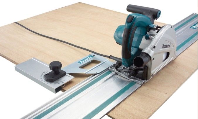 Потапящ ръчен циркуляр Makita - SP6000J, 1300 W, 165 mm