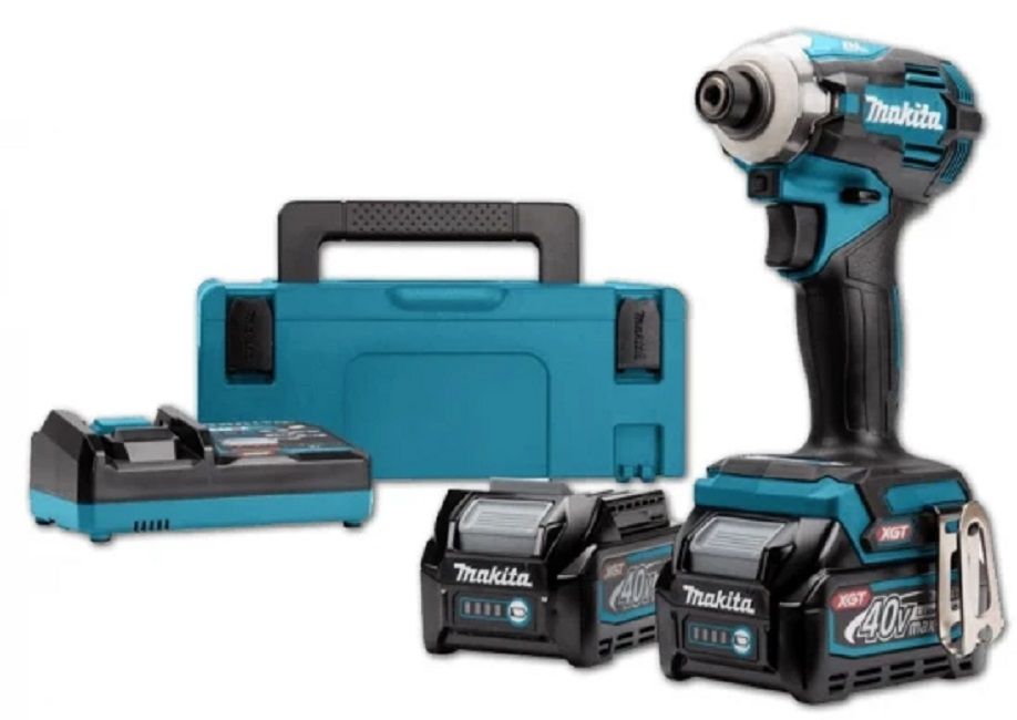 Акумулаторен ударен винтоверт Makita - TD001GM201, 40V-XGT + 2.5 Ah