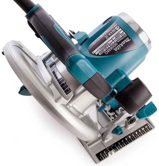 Електрически ръчен циркуляр Makita - 5008MG, 1800W, Ø210 mm