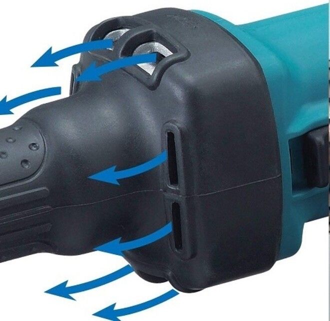 Електрически прав шлайф Makita - GD0601, 400W, 38 mm