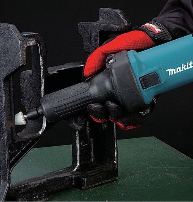 Електрически прав шлайф Makita - GD0601, 400W, 38 mm