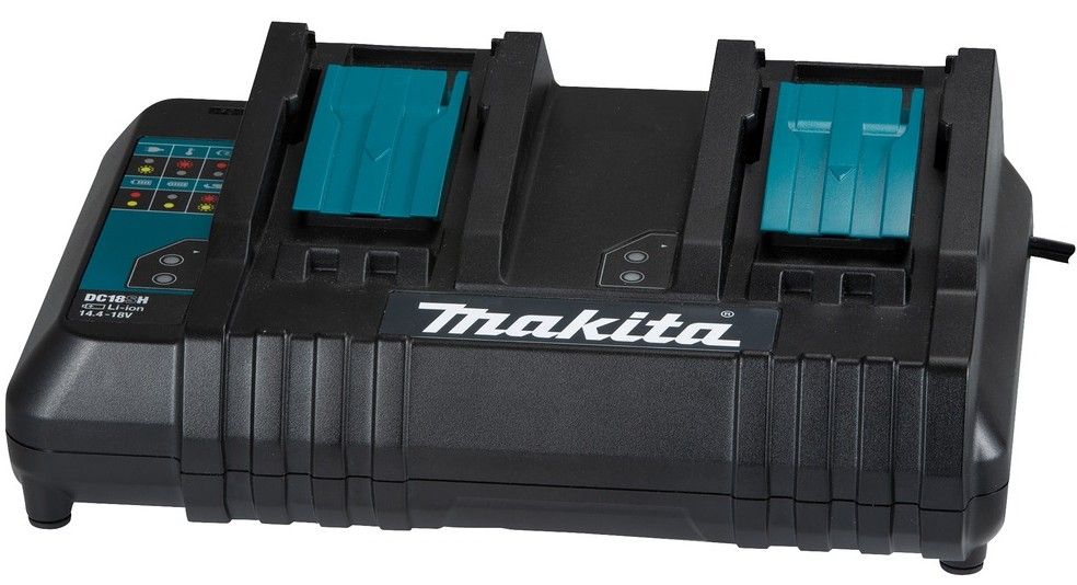 Двойно зарядно устройство Makita - DC18SH, LXT, 14.4 - 18 V