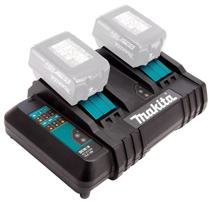 Двойно зарядно устройство Makita - DC18SH, LXT, 14.4 - 18 V