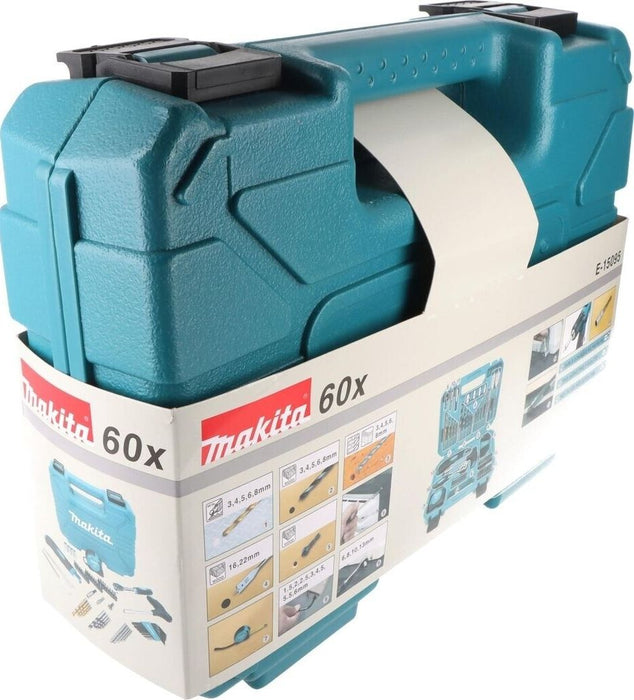 Комплект свредла и битове Makita - E-15095, 60 части