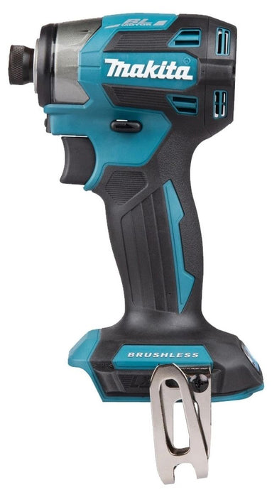 Акумулаторен ударен винтоверт Makita - LXT, DTD173ZJX2, 18 V, 180 Nm, с битове и куфар, без батерия