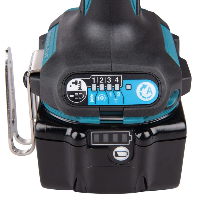 Акумулаторен ударен винтоверт Makita - LXT, DTD173ZJX2, 18 V, 180 Nm, с битове и куфар, без батерия
