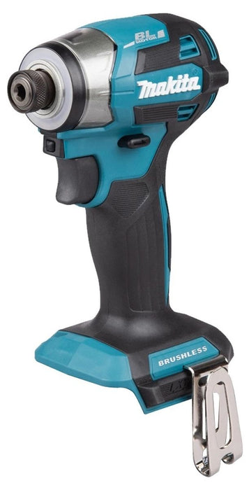 Акумулаторен ударен винтоверт Makita - LXT, DTD173ZJX2, 18 V, 180 Nm, с битове и куфар, без батерия