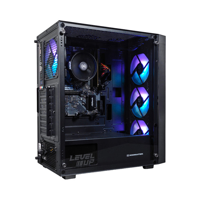 Офис настолен компютър LEVEL UP STARTER MK2 EVO SSD 500 GB, AMD RYZEN 5 7600, AMD RADEON GRAPHICS, 16 GB, 5600 MHz