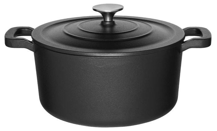 Чугунена тенджера Maku – с капак, 24 cm, 5.2 l