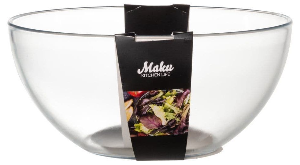 Стъклена купа Maku - Basic, 26 cm, 3.8 l