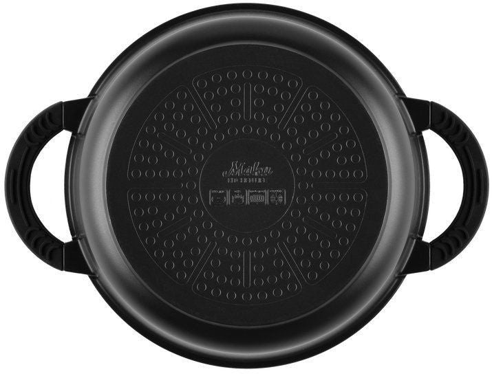 Индукционна тенджера със стъклен капак и керамично покритие Maku - Foodie, Ø 20 cm, 2.9 l