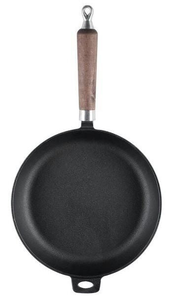 Чугунен тиган с дървена дръжка Maku - Ø24 cm