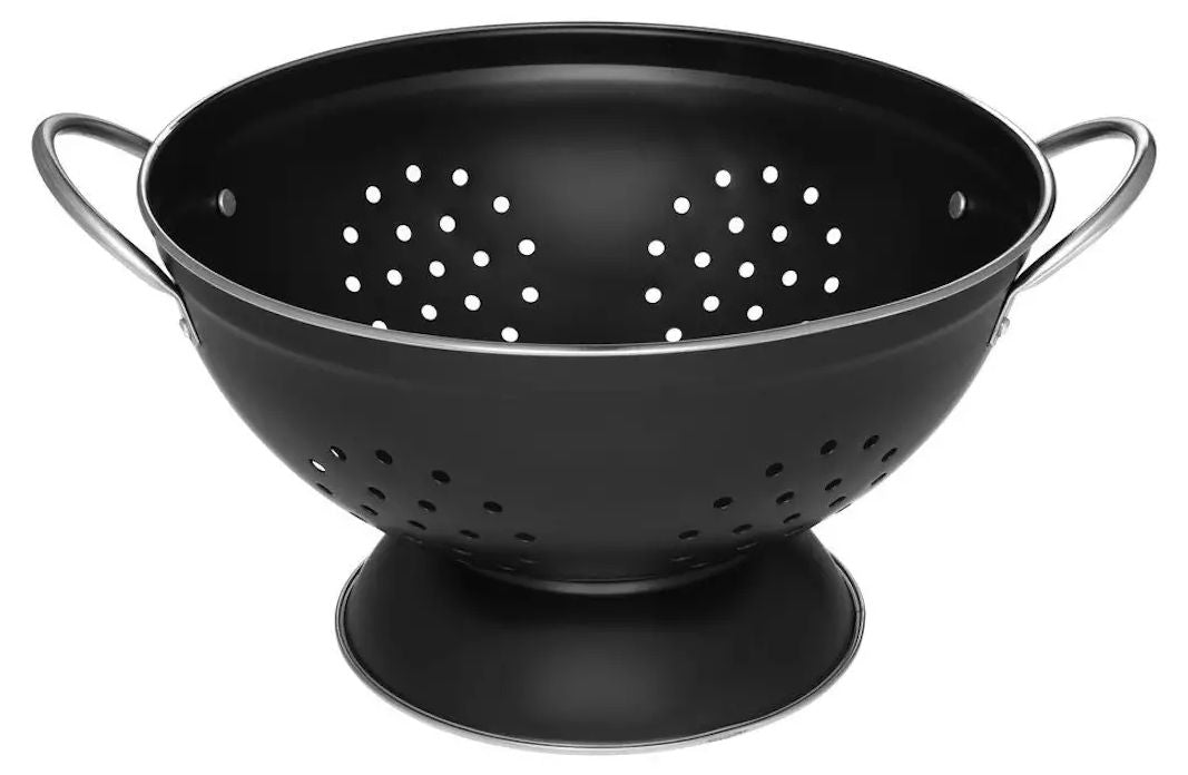 Метален гевгир Maku - Ø25 cm, черен