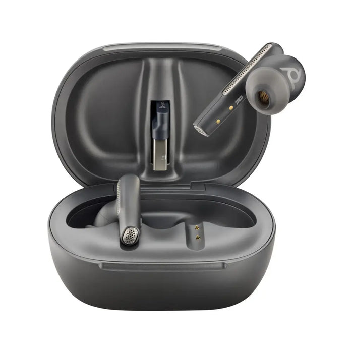 Малки Блутут Слушалки Poly Voyager Free 60+ UC Черен