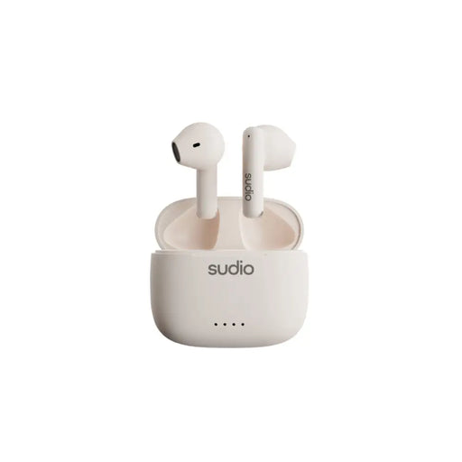 Малки Блутут Слушалки Sudio A1 True Wireless Бял