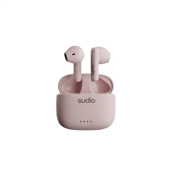 Малки Блутут Слушалки Sudio A1 True Wireless Розов