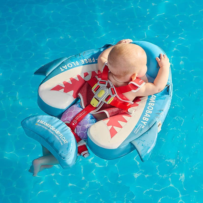 Тренировъчен бебешки пояс за плуване Mambobaby – Акула, до 15 kg