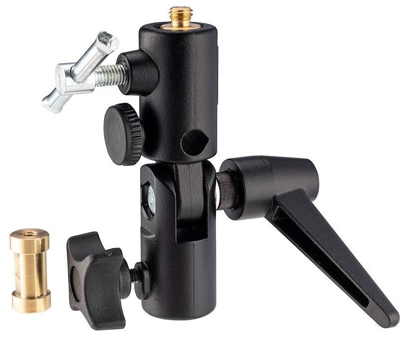 Адаптер Manfrotto - Lite-Tite Swivel Aluminium, черен