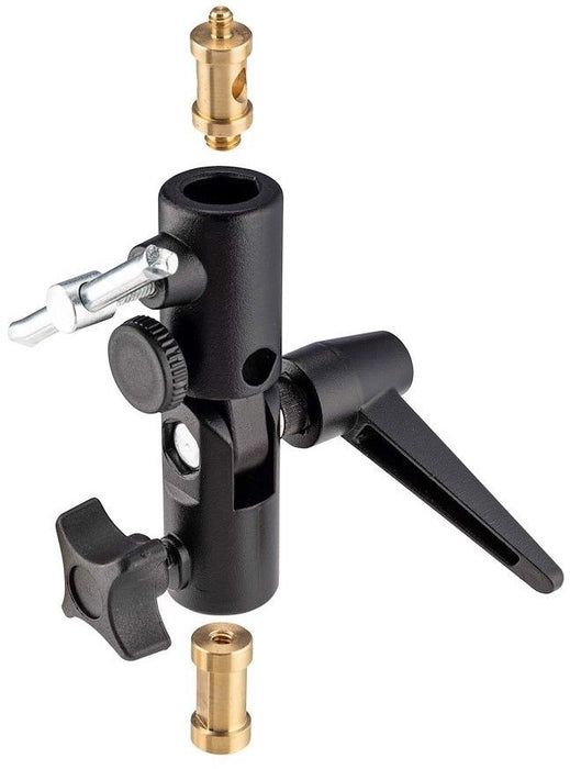 Адаптер Manfrotto - Lite-Tite Swivel Aluminium, черен