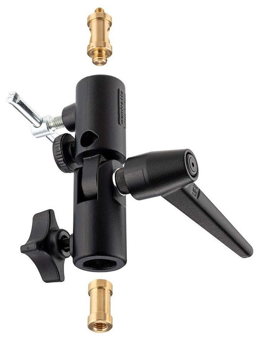 Адаптер Manfrotto - Lite-Tite Swivel Aluminium, черен