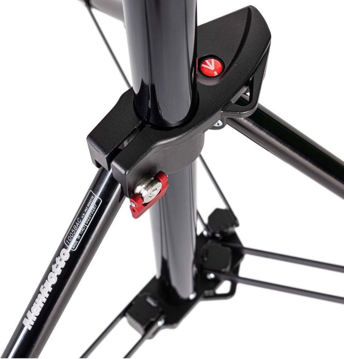 Статив за осветление Manfrotto - Ranker Air Cushioned, черен
