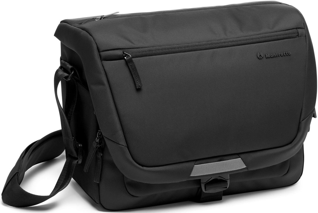 Чанта Manfrotto - Advanced3 Messenger M III, за фотоапарат/дрон, черна
