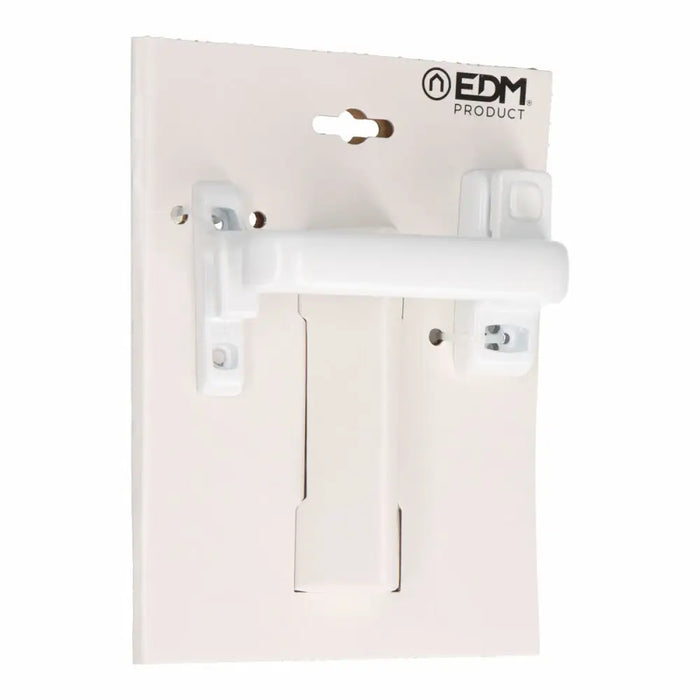 Манивела EDM 85455 6801 Бял Алуминий Десен Затваряне
