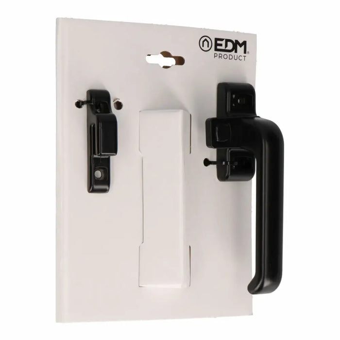 Манивела EDM 85457 6801 Черен Алуминий Десен Затваряне