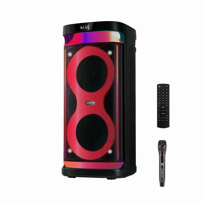 Manta караоке високоговорител Power Audio Argos с микрофон и дистанционно