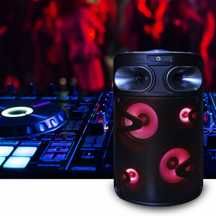 Manta караоке високоговорител Power Audio Fobos с микрофон