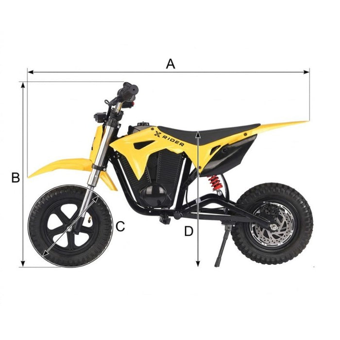 Електрически скутер/тротинетка MANTA Xrider CROSS 12 Pro (Детски ел. скутер)