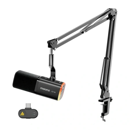 Динамичен микрофон MAONO PD100WS (черен)