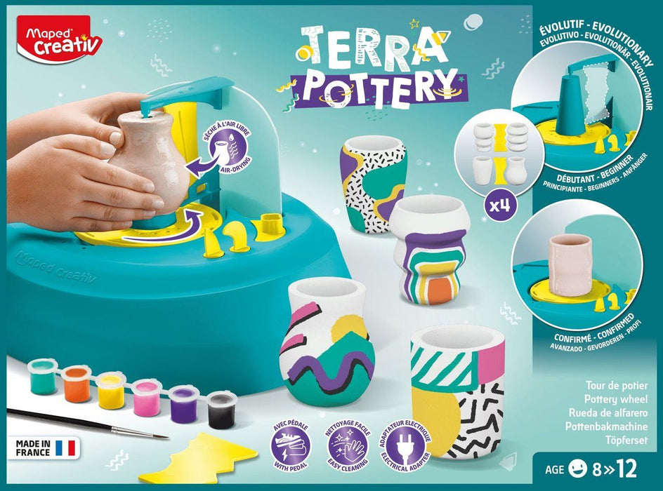 Творчески комплект Maped Creativ - Грънчарско колело