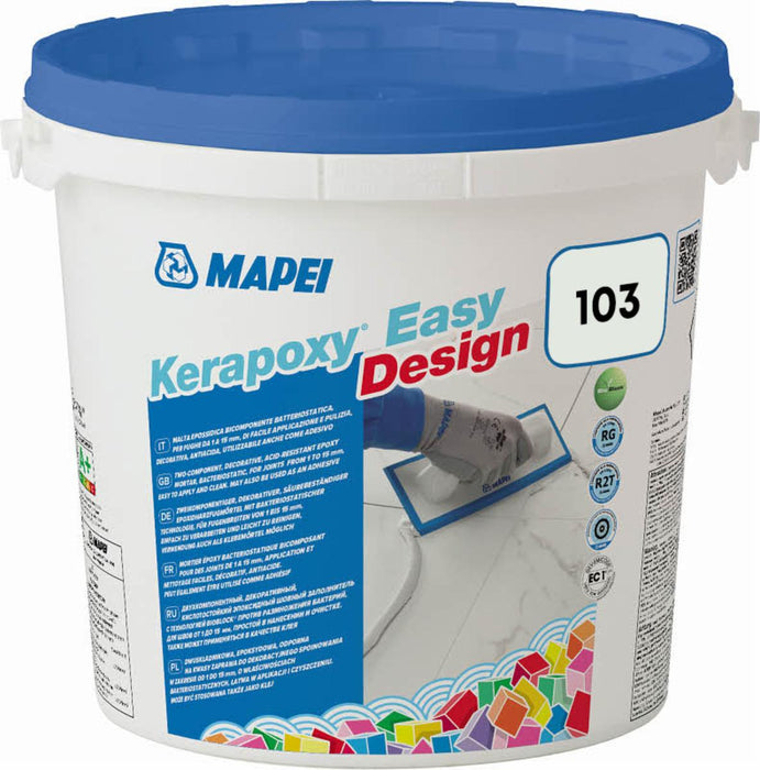 ЕПОКСИДНА ФУГА KERAPOXY EASY 103 3КГ