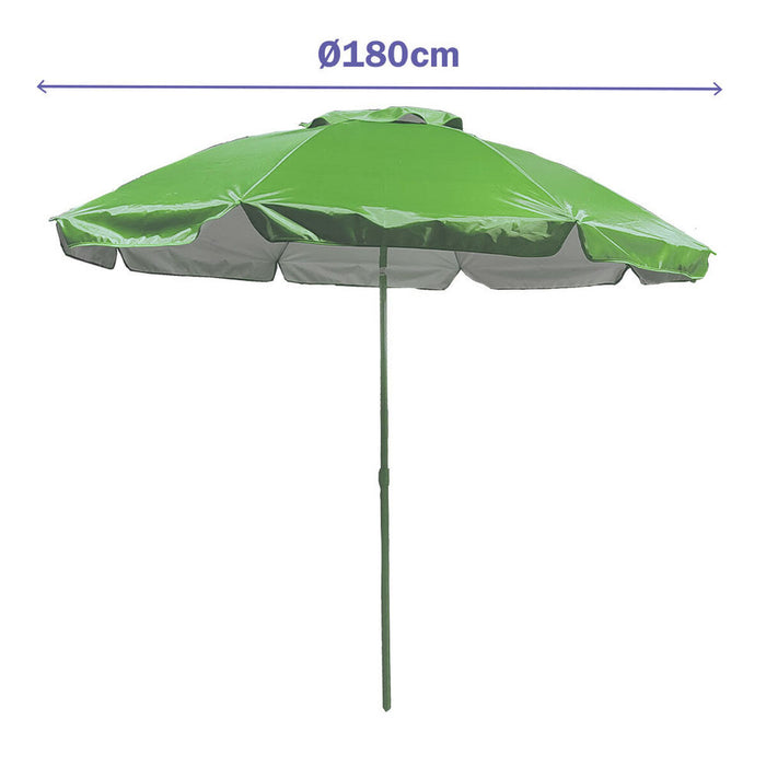 Плажен чадър Marbueno SUMMER 10471V Тюркоазено Зелено 160 cm