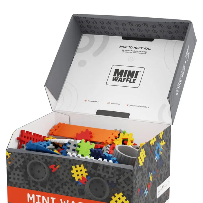 MARIOINEX Мини вафлени строителни блокчета Конструктор