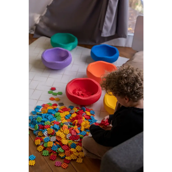 MARIOINEX Мини вафлени строителни блокчета 300 части