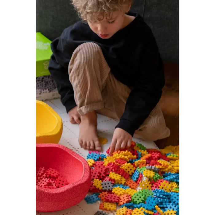 MARIOINEX Мини вафлени строителни блокчета 500 части