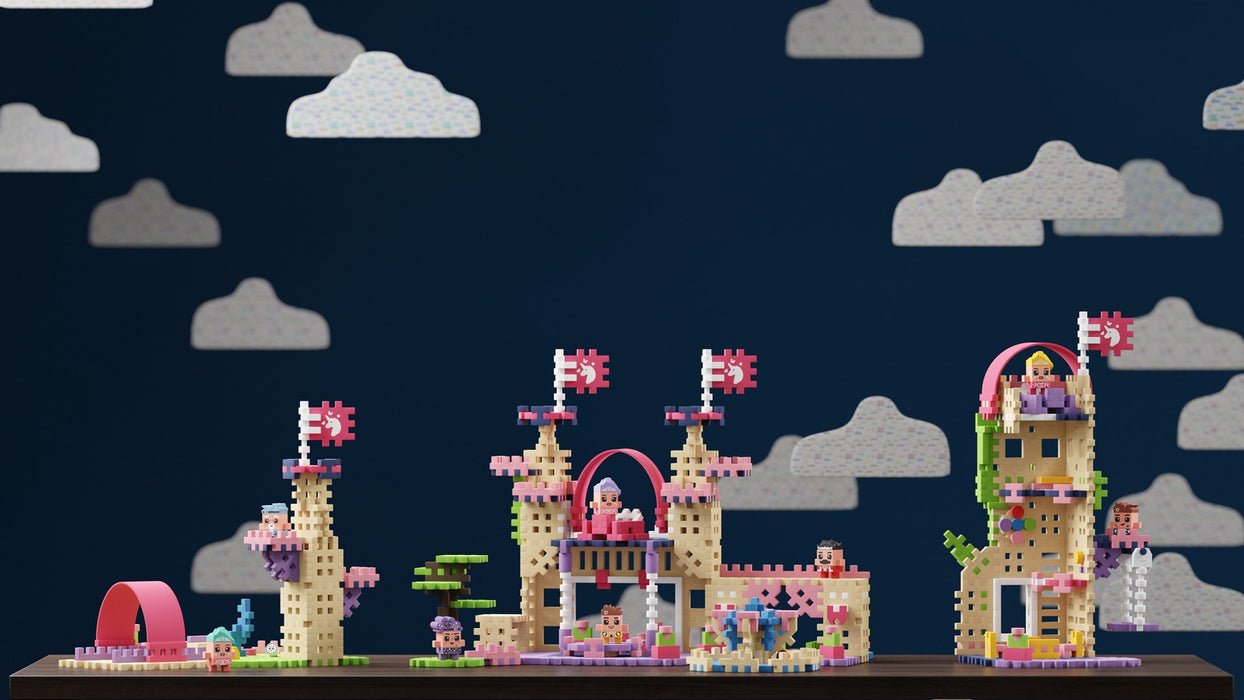 MARIOINEX Мини тухлички „Вафлена принцеса“, 280 части