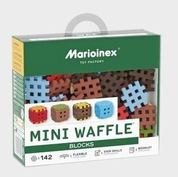 Строителни блокчета Marioinex Mini Waffle, 206 части