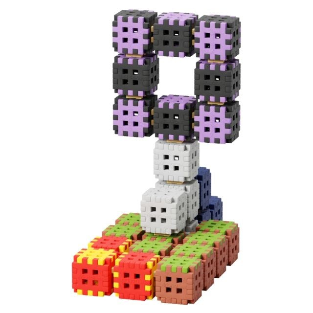Строителни блокчета Marioinex Mini Waffle, 206 части