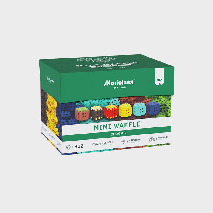 Marioinex Мини вафлени строителни блокчета, 302 части
