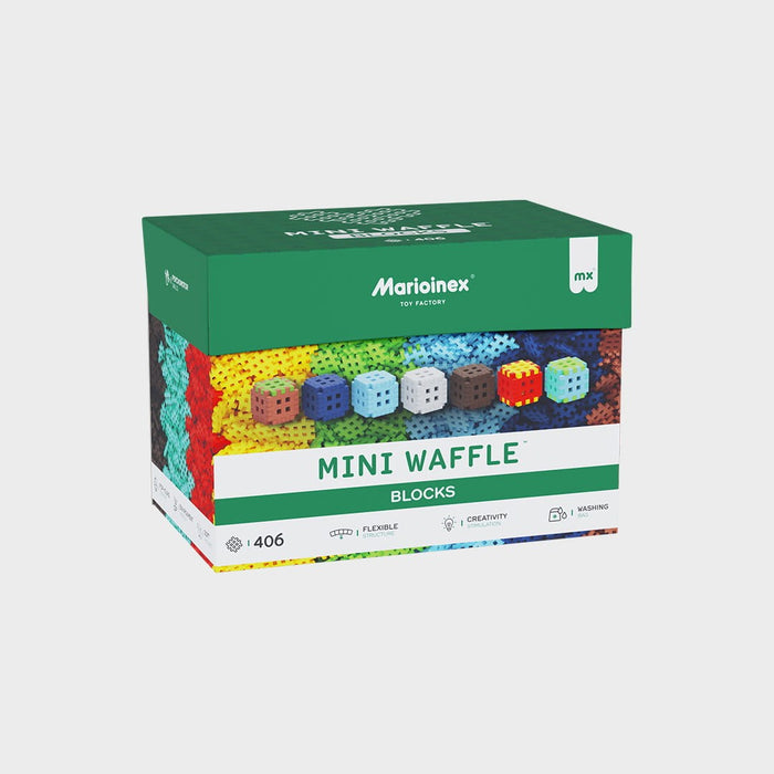 Строителни блокчета Marioinex Mini Waffle, 406 части