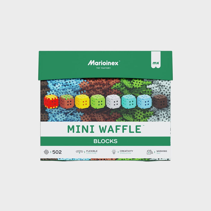 Строителни блокчета Marioinex Mini Waffle, 502 части