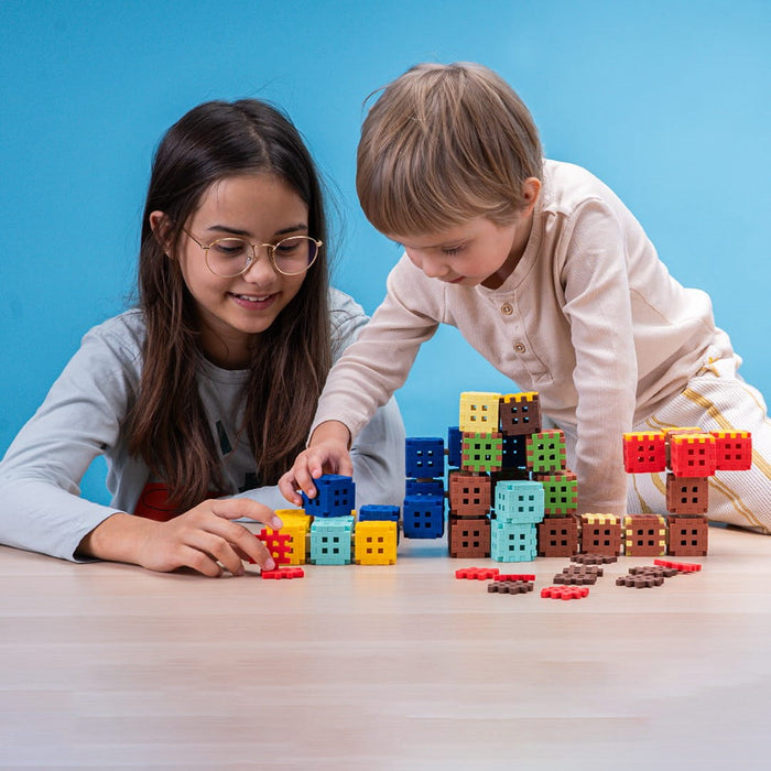 Строителни блокчета Marioinex Mini Waffle, 502 части