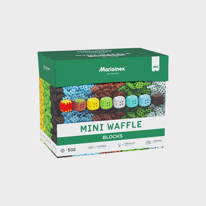 Строителни блокчета Marioinex Mini Waffle, 502 части
